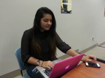 Bhavya Thamman hard at work