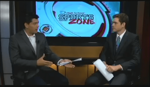 Interview on Local 3 Sports&nbsp;Zone
